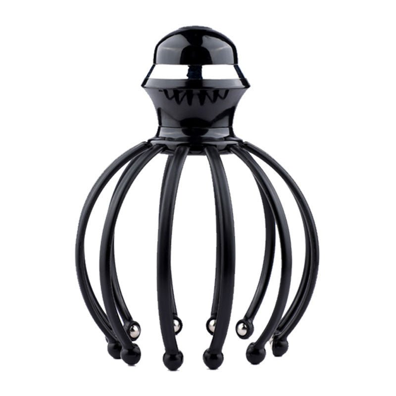 Vibration Head Massager Scalp Relaxation 12 Claw Electric Head Massager Octopus Point Massager